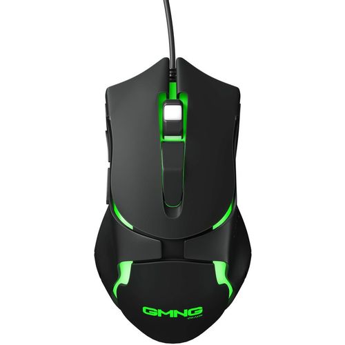 Мышь проводная Oklick 703GM, игровая, оптическая, USB, 3600dpi, черный [1533541]