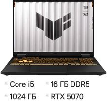 Изображение товара Игровой ноутбук ASUS TUF Gaming F16 FX608JPR-RV098 16 IPS Windows 11