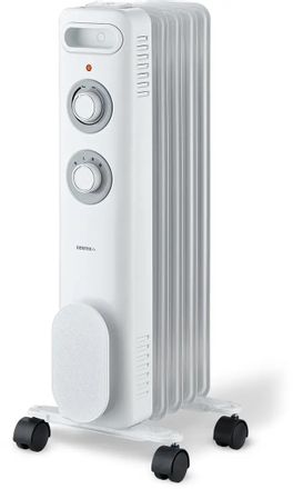 Масляный радиатор CENTEK CT-6230-5, 1000Вт, 5 секций, 3 режима, белый [ct-6230-5 white]