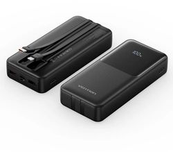 Внешний аккумулятор (Power Bank) VENTION FHPB0,  20000мAч,  черный