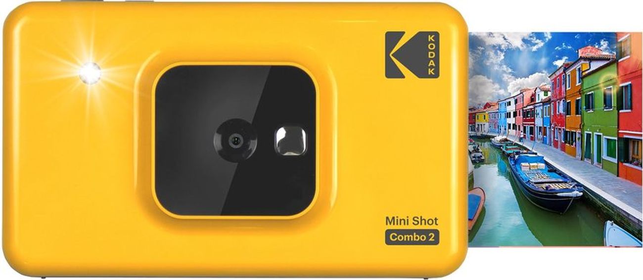 Фотоаппарат моментальной печати Kodak Mini Shot 2 C210 Y,  желтый