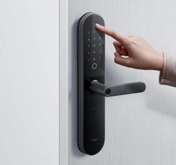 Умный замок AQARA N100 Zigbee, врезной, черный
