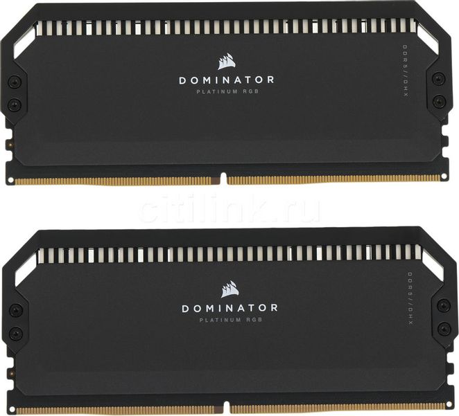 Оперативная память Corsair Dominator Platinum CMT32GX5M2B5200C40 DDR5 -  2x 16ГБ 5200МГц, DIMM,  Ret