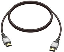 Изображение товара Кабель аудио-видео Digma D-HDMI-V2.0-1.5M,  HDMI (m) -  HDMI (m),  ver 2.0,  1.5м, GOLD,  черный