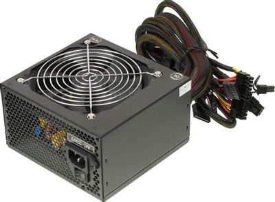 Блок питания Hipro HPC500W-Active,  500Вт,  120мм,  черный, retail