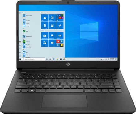 Ноутбук HP 14s-dq3001ur 14", TN, Intel Celeron N4500 1.1ГГц, 2-ядерный, 4ГБ DDR4, 256ГБ SSD,  Intel UHD Graphics, Windows 10 Home, черный [3e7k2ea]