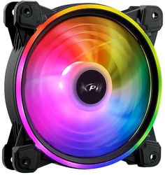 Вентилятор XPG Hurricane 120 120мм, 4-pin, ARGB, черный