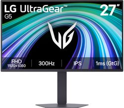 Изображение товара 27" Монитор LG UltraGear 27G550B-B,  1920x1080,  IPS,  300Гц,  2хHDMI,  1хDP,  черный [27g550b-b.aruz]