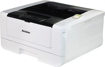 Принтер лазерный AVISION AP40 черно-белая печать, A4, белый [000-1038k-0kg]