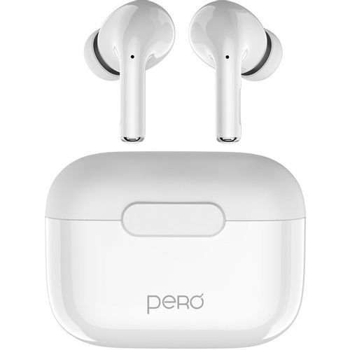 Наушники PERO PTWS06W, Bluetooth, внутриканальные, белый