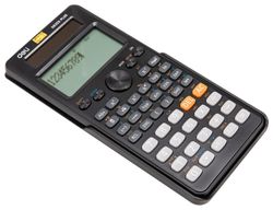 Калькулятор Deli ED82ES, черный