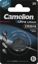 Изображение товара Батарейка CAMELION CR2016-BP1 3В CR2016 литиевая 1 шт.