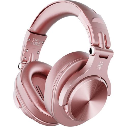 Наушники ONEODIO A70, 3.5 мм/Bluetooth, мониторные, розовый