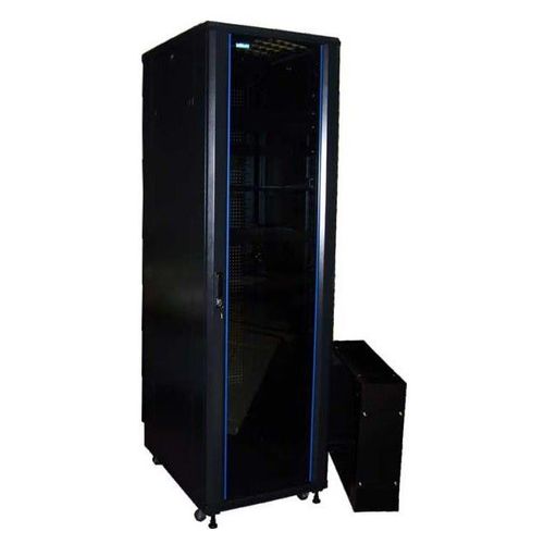 Шкаф коммутационный LanMaster Business TWT-CBB-27U-6X8-G1 напольный, стеклянная передняя дверь, 27U, 600x800 мм