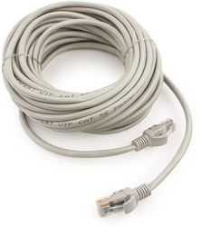Патч-корд CABLEXPERT PP10-10M литой (molded), UTP, кат.5E, 10м, серый