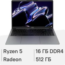 Изображение товара Ноутбук TECNO MegaBook K16SDA 16 IPS Ryzen 5 16ГБ SSD Windows 11