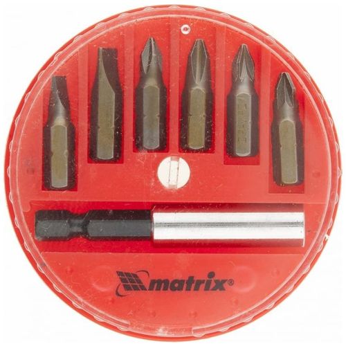 Набор бит MATRIX 11392, универсальное, 7шт