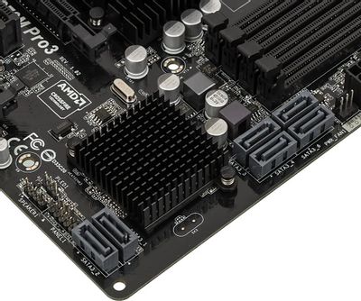 ASRock 970M Pro3 SocketAM3 AMD 970 mATX Ret 392650