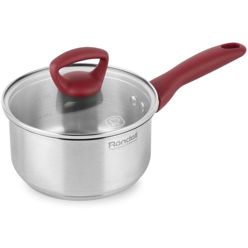 Ковш Rondell Heidi RDS-1111, 1.4л, с крышкой, стальной