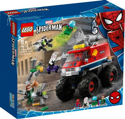Конструктор Lego Super Heroes Монстр-трак Человека-Паука против Мистерио,  76174