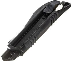 Нож HANSKONNER HK1076-08-02, 18мм, 1шт, черный