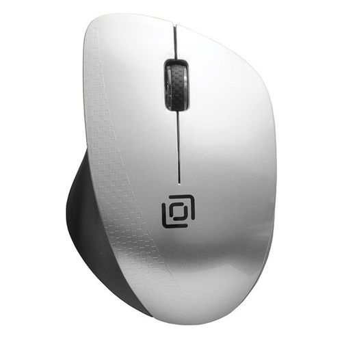 Мышь беспроводная Oklick 695MW, радио, оптическая, USB, 1000dpi, черный и серебристый [1061647]