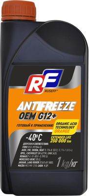 Аксессуары для антифриз Ruseff Oem G12+ G12+ оранжевый 1л (17235N ...