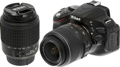 Характеристики Зеркальный фотоаппарат Nikon D5100 kit ( AF-S DX NIKKOR ...