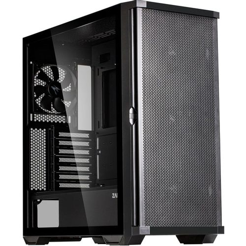 Корпус ATX Zalman Z10, Midi-Tower, без БП, черный