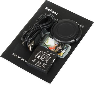 Видеокамера Rekam DVC-560, черный, Flash – купить в Ситилинк | 1443780