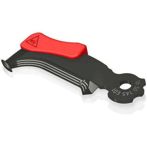 Лезвие KNIPEX KN-1650145E01, 145мм, 1шт, черный