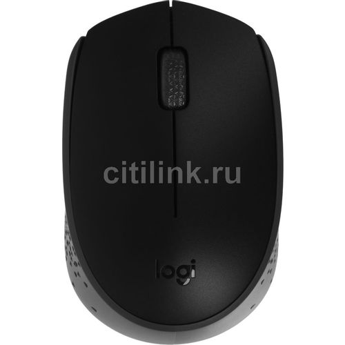 Мышь беспроводная Logitech M171, радио, оптическая, USB, 1000dpi, черный и серый [910-004643]