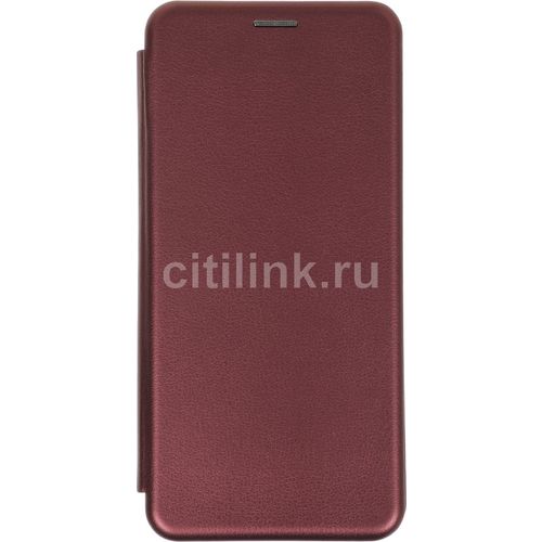 Чехол (флип-кейс) PERO WM-0539-BY, для Realme Note 60/60X, бордовый