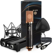 Изображение товара Микрофон ICON Space 251 конденсаторный студийный черный с XLR кабелем