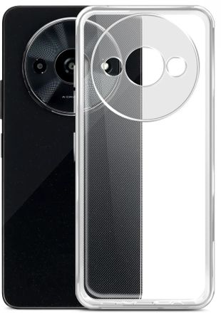 Чехол (клип-кейс) BORASCO 73122, для Xiaomi Redmi A3/A3X/Poco C61, прозрачный