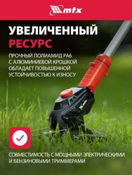 Леска для триммеров MTX 96890,  2.7мм, 15м