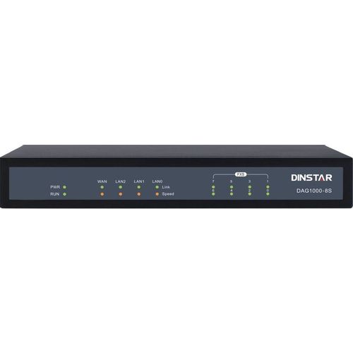 Шлюз IP DINSTAR DAG1000-8S