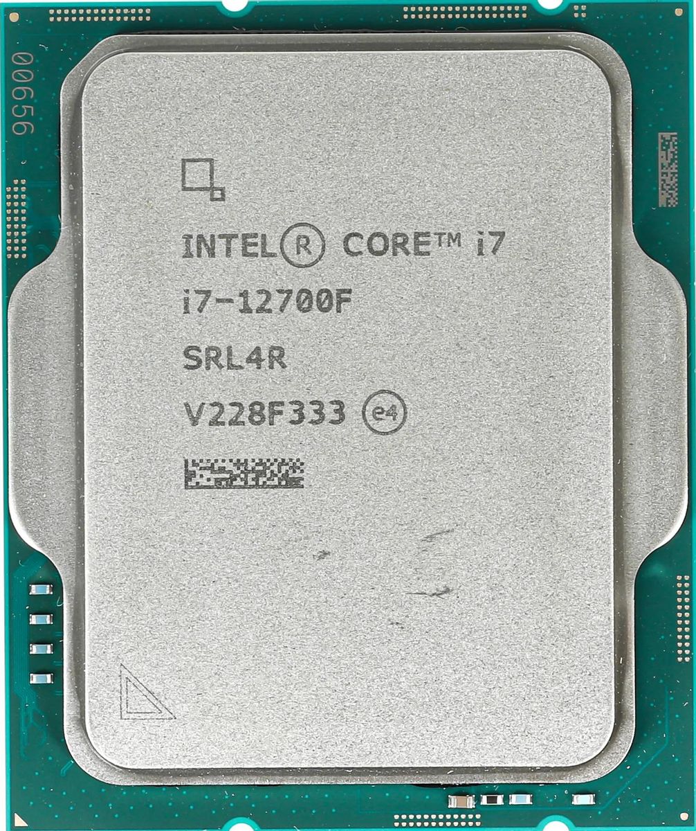 Процессор Intel Core i7 12700F, LGA 1700, OEM [cm8071504555020s