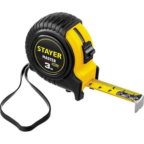 Рулетка строительная Stayer 34025-03_z01, 3м x16мм