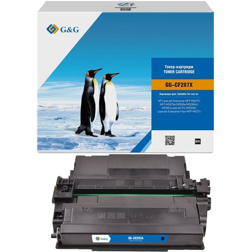 Картридж G&G GG-CF287X, черный / GG-CF287X