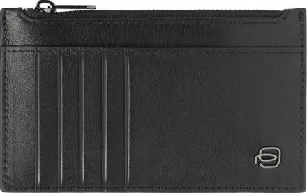 Чехол для кредитных карт Piquadro Blue Square PP6561B3R/N, кожа натуральная, черный