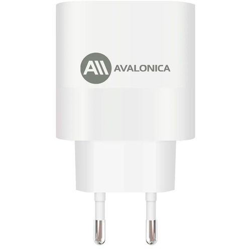 Сетевое зарядное устройство AVALONICA AVA-WCH-009, USB-A, USB-C, 65Вт, 3.25A, белый [ava-wch-009 white]
