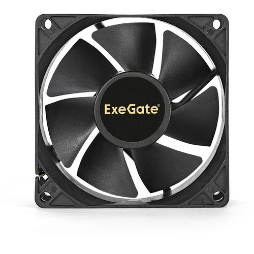 Вентилятор EXEGATE EX283378RUS 80мм, 4-pin, 2300об/мин, 23 дБ, черный, OEM