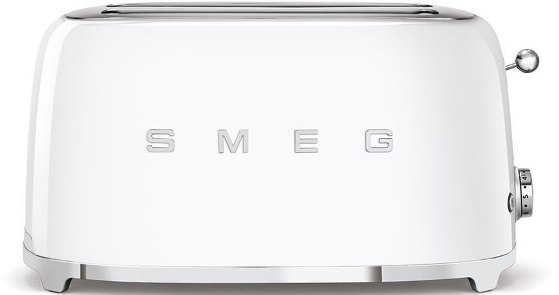 Тостер SMEG TSF02WHEU, белый
