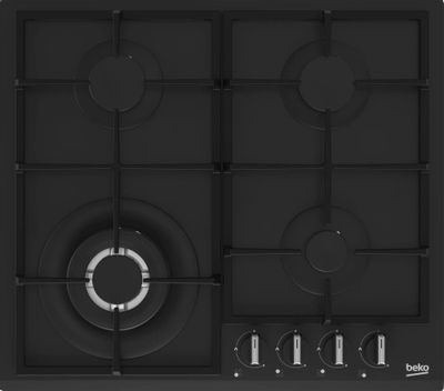 Beko black deals gas hob