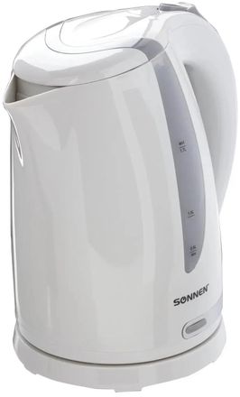 Чайник электрический SONNEN 1743, 1.7л, пластик