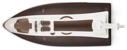 Утюг Vitek VT-1201,  с паровым ударом,  коричневый