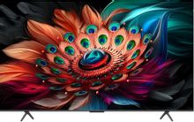 55" Телевизор TCL 55C655-CN, QLED, 4K Ultra HD, черный, СМАРТ ТВ, Google TV