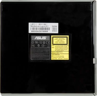 Оптический привод DVD-RW ASUS SDRW-08D2S-U LITE/BLK/G/AS, внешний, USB ...