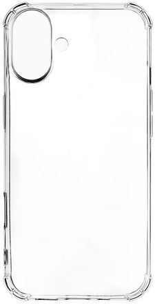 Чехол (клип-кейс) PERO CC02, для Apple iPhone 16 Plus, противоударный, прозрачный [cc02-ip16pl-tr]